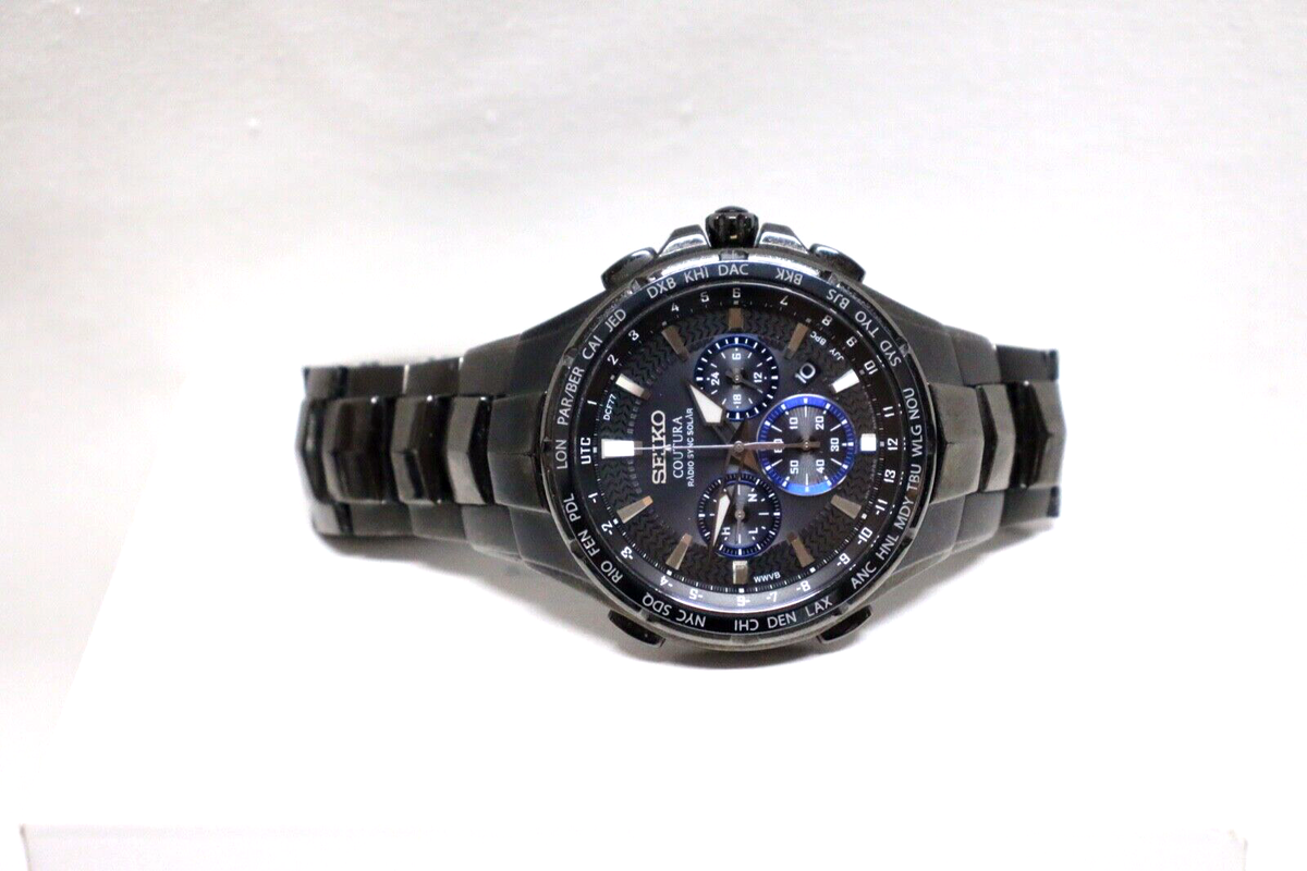 SEIKO WATCH COUTURA Radio synk Solar 8B92-0AX0 | eBay