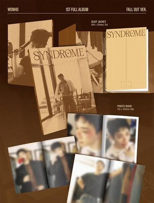 WONHO [SYNDROME] 1st Full Album 3 Ver SET/3 CD+3 Photo Book+