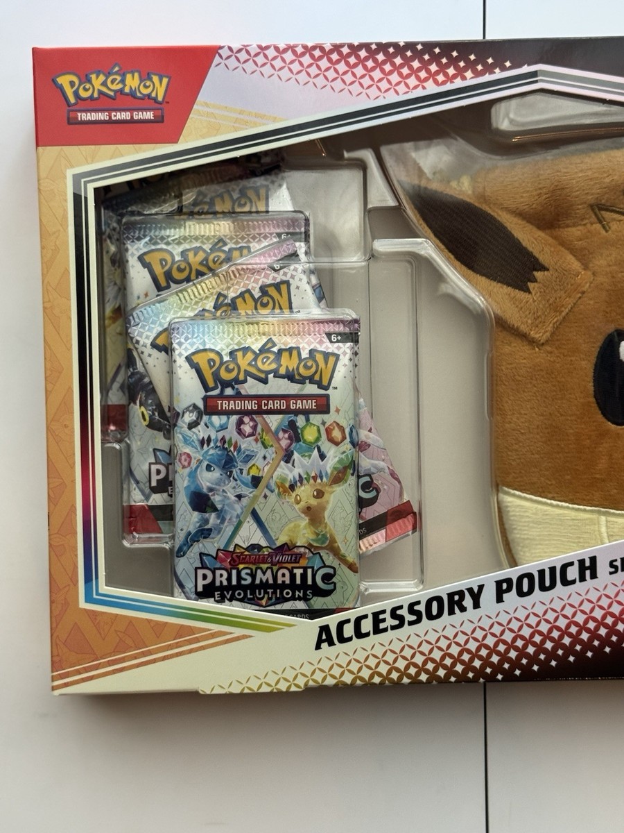 2025 Pokemon Prismatic Evolutions Accessory Pouch Collection 5