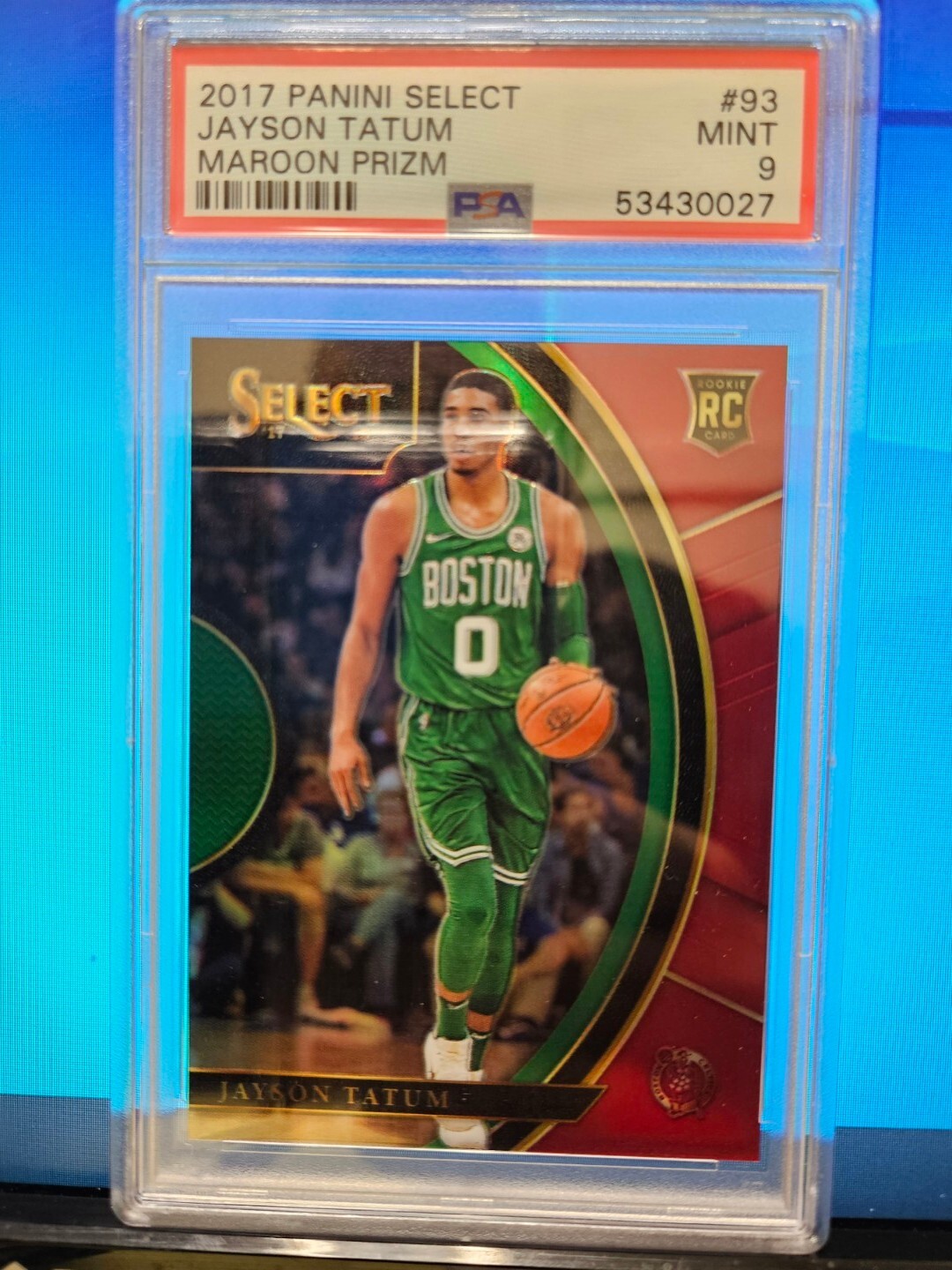 Jayson Tatum 2017 Select #93 Concourse Maroon /199 Price Guide