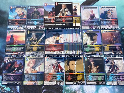 FINAL FANTASY TCG FFTCG OPUS 18 XVIII RESURGENCE OF POWER COMPLETE