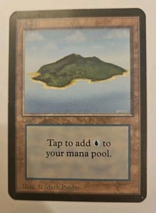 Mtg Alpha Island | eBay