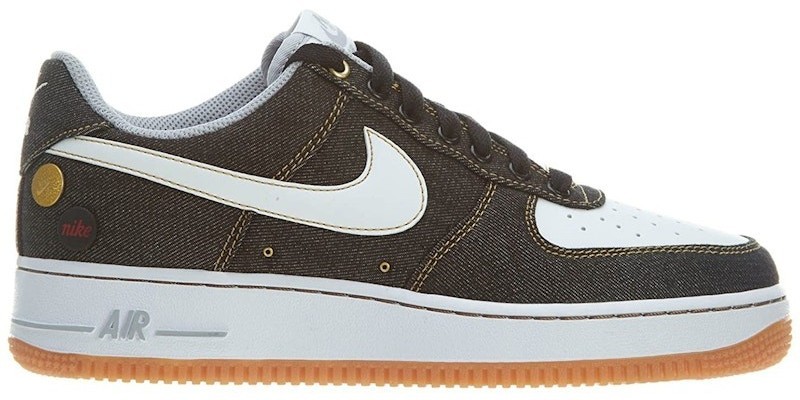 Nike Air Force 1 '07 Low Black Denim for Sale | Authenticity