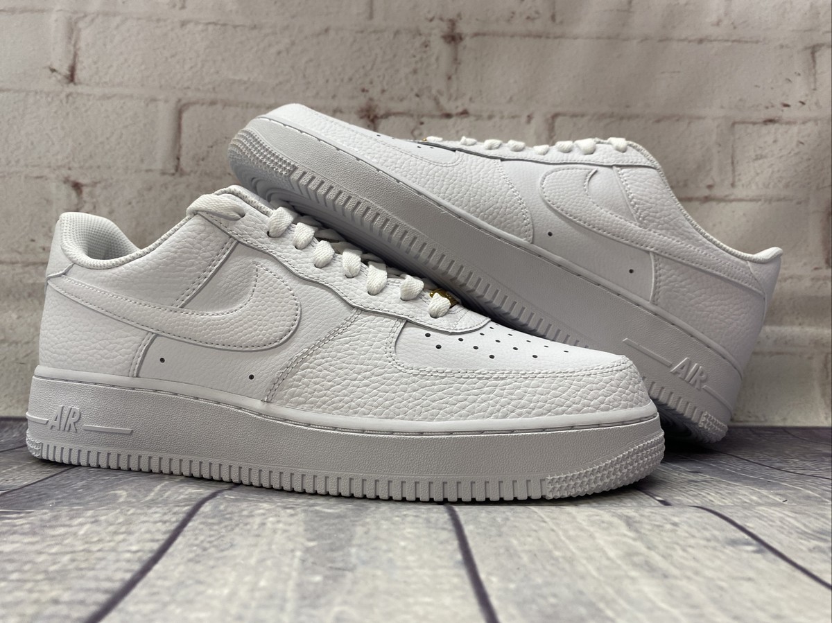 Nike Air Force 1 '07 AF1 White Team Red Shoes CZ0326-101 Men's