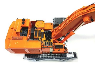 Hitachi ZX870LCH-3 Zaxis Excavator with Bucket - WSI 1:50 Scale