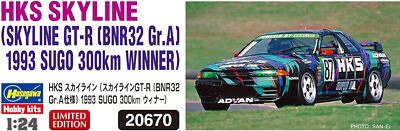 Hasegawa 1/24 HKS Skyline GT-R BNR32 Gr.A 1993 SUGO 300km Winner
