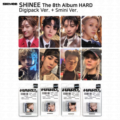 SHINee The 8th Album HARD Smini Digipack Ver Photocard Onew Key