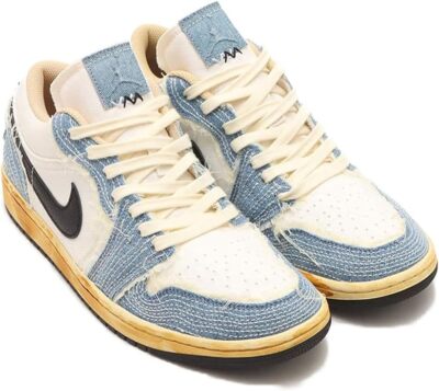 Nike Air Jordan 1 Low SE World Make Japan Sashiko FN7670-493 Shoes