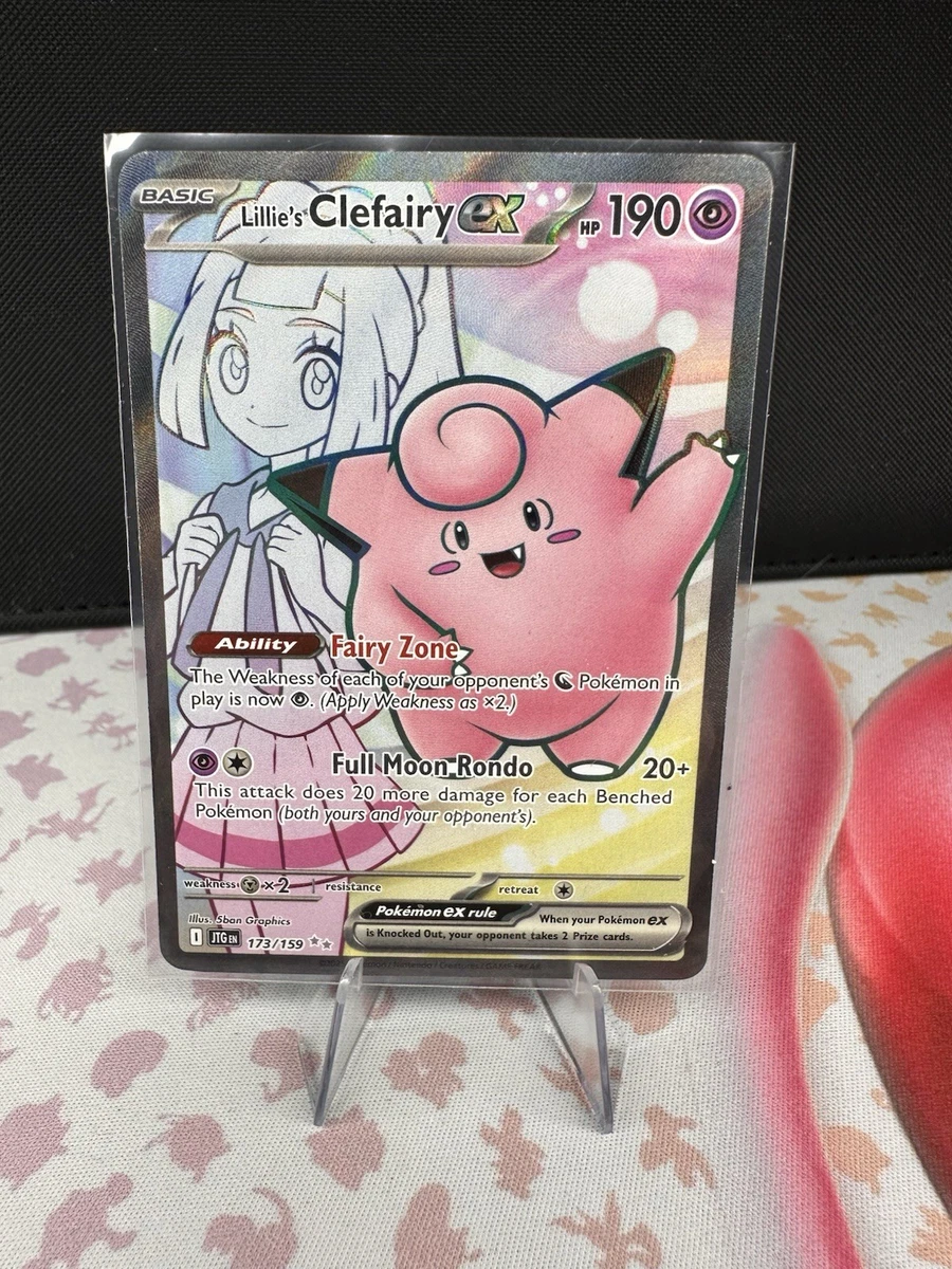 Lillie's Clefairy Ex 195 Sv: Scarlet & Violet Promo Cards for sale
