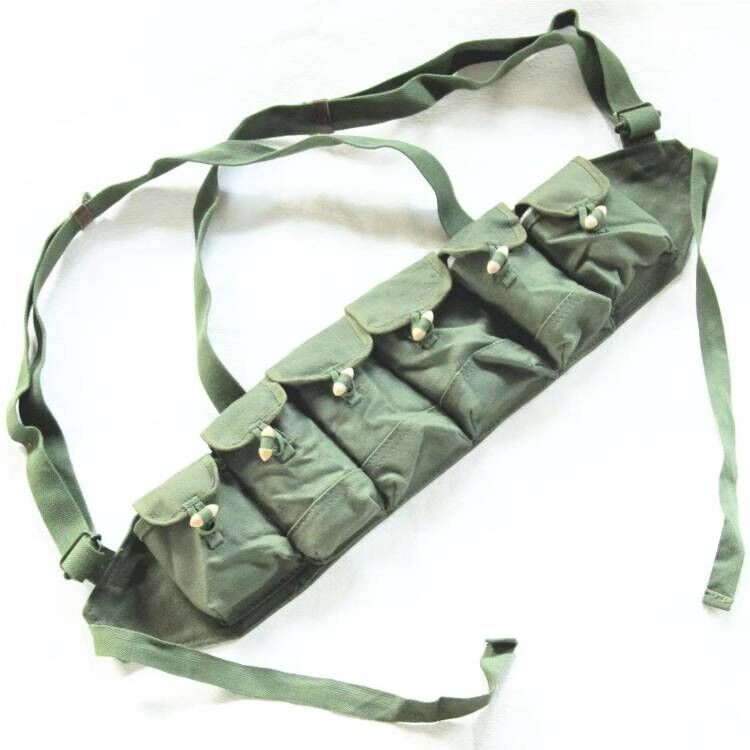 Surplus Vietnam War Chinese Type 85 SVD Chest Rig Ammo Pouch