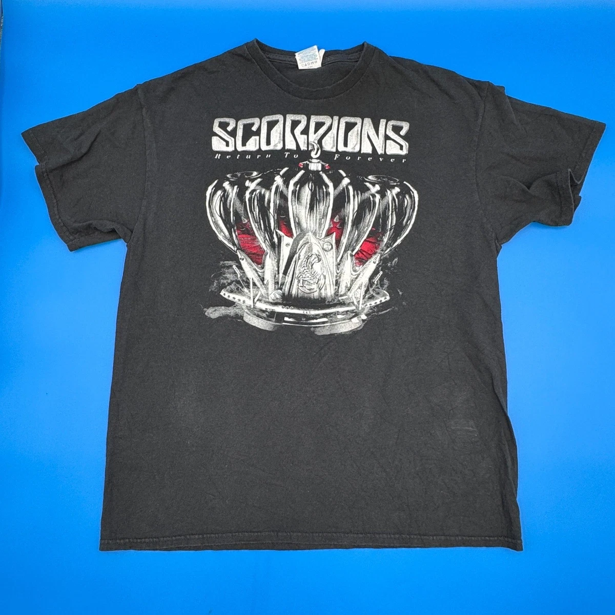 Scorpions Tour T Shirt In Men's T-Shirts for sale | eBay