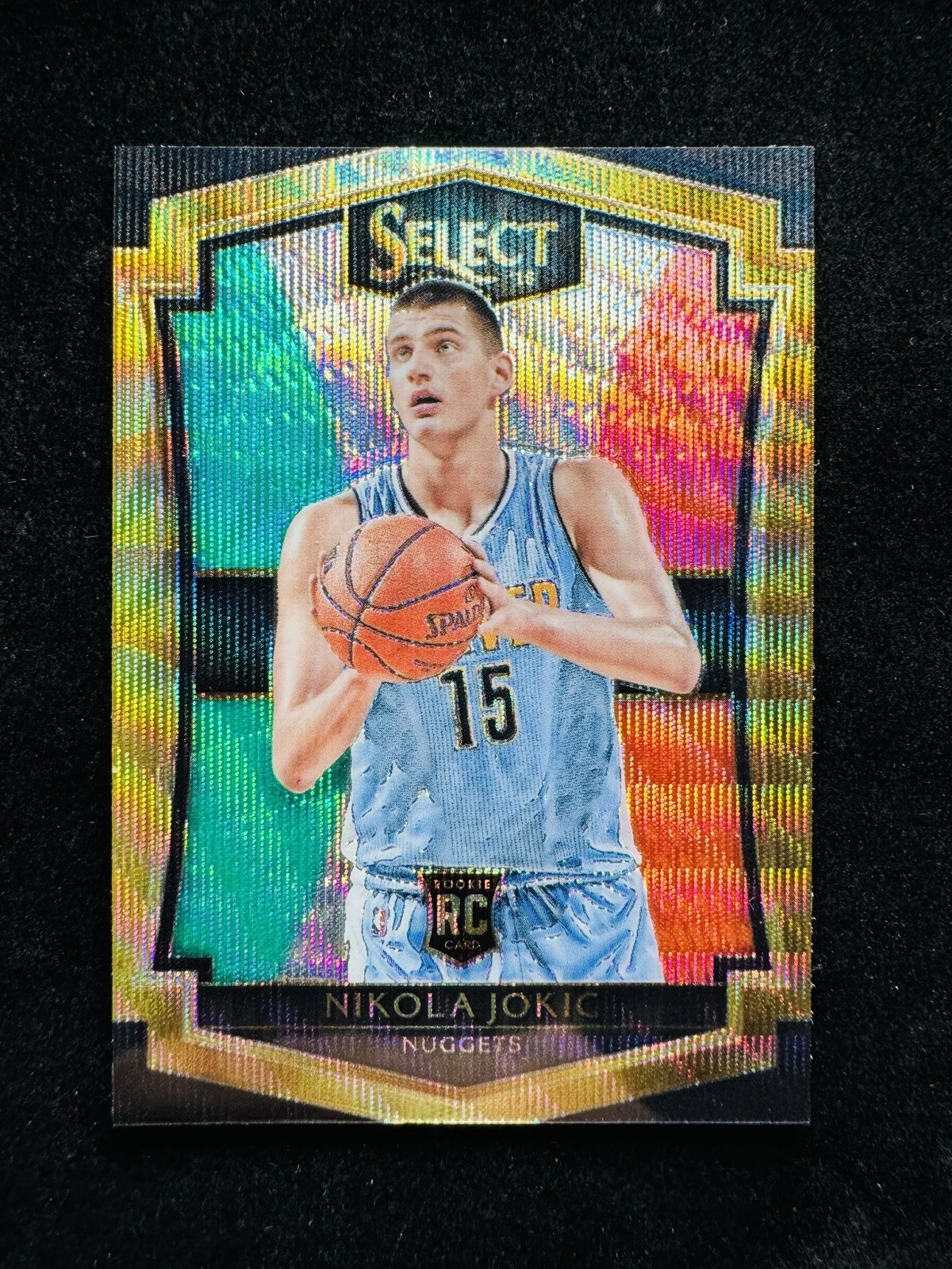 Nikola Jokic 2015 Select #128 Premier Level Tri-Color Price Guide