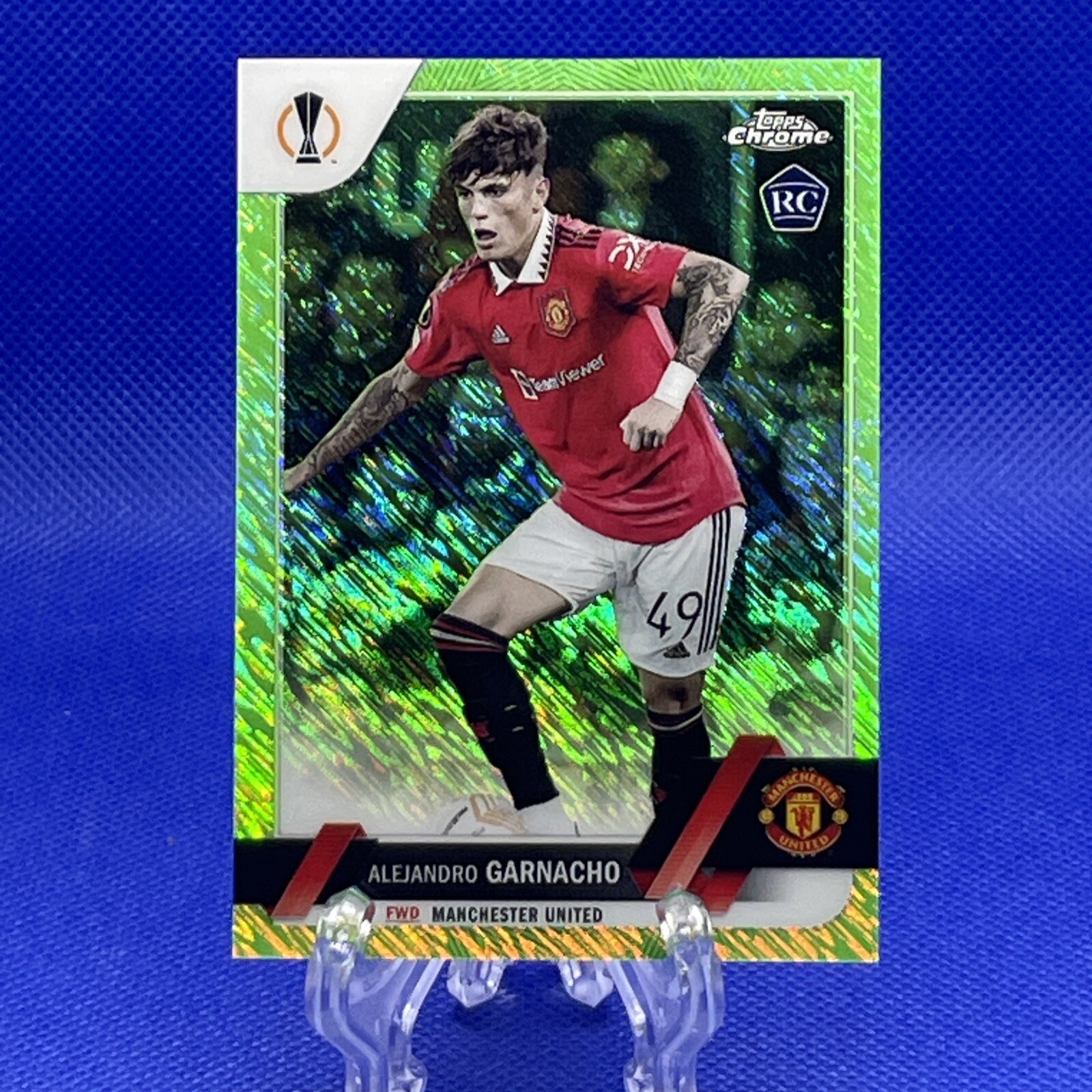 Alejandro Garnacho 2022 Topps Chrome UEFA Club Competitions #50