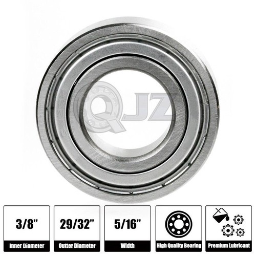 Qty.1] 1606-ZZ Deep Groove Radial Ball Bearing [9.525mm x 23.019mm