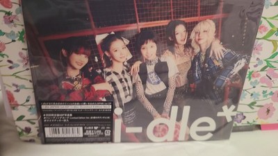 I-DLE JAPAN CD LIMITED EDITION POSTER VERSION AND REGULAR VERSION