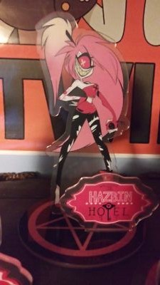 Hazbin Hotel Cherri Bomb Acrylic Stand Standee Figure Limited Run