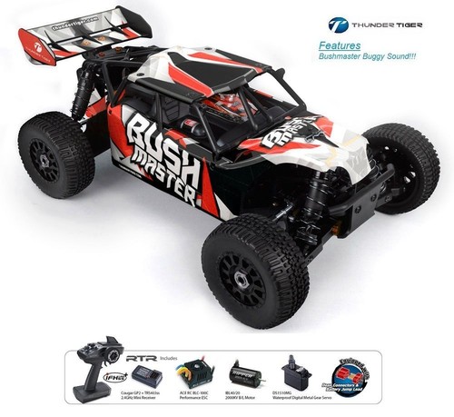 Thunder Tiger KT8 RC Go Kart Gray 6570-F271 NEW OPEN BOX DISPLAY