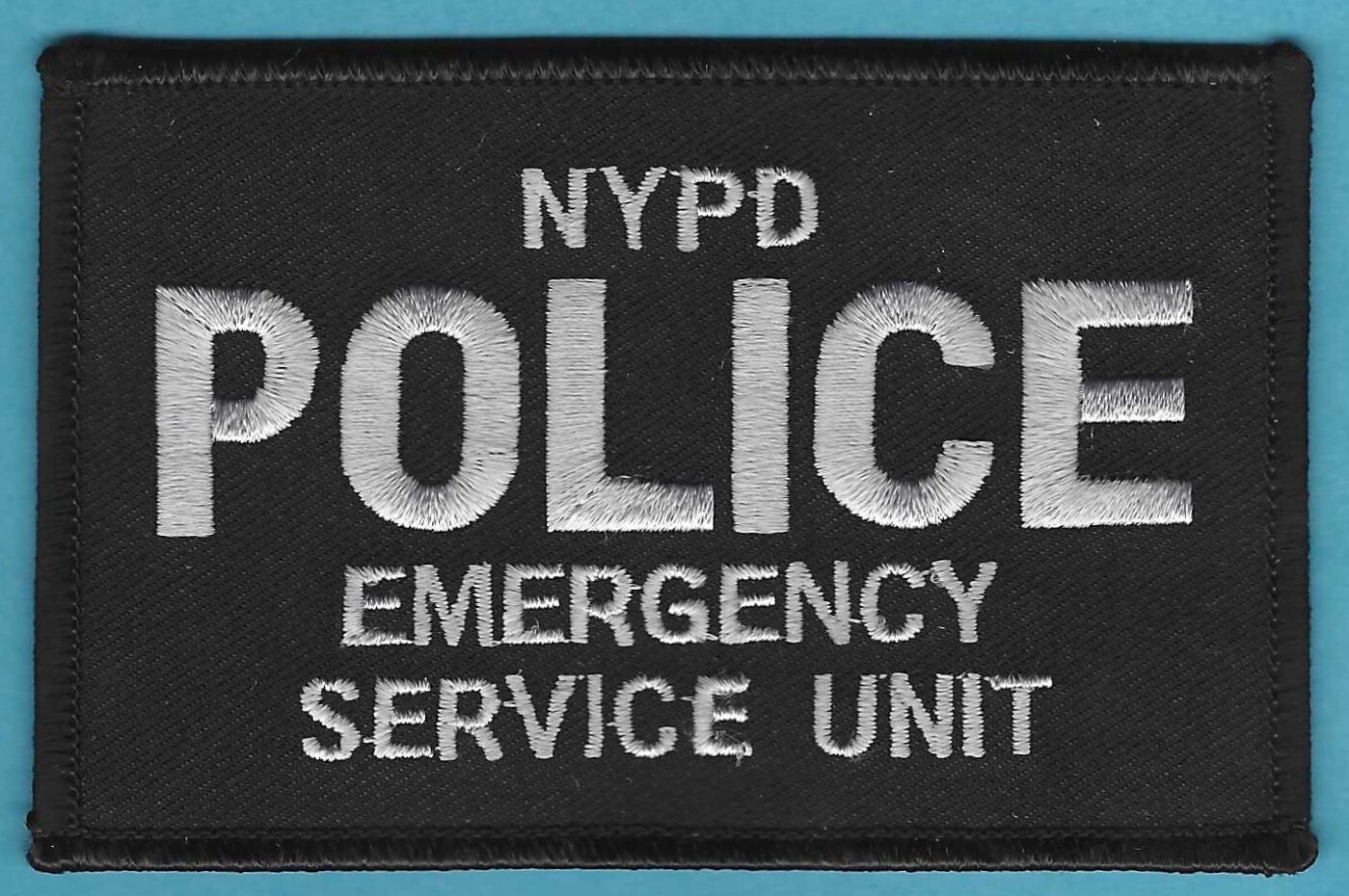 NYPD NEW YORK CITY POLICE EMERGENCY SERVICE UNIT PATCH | eBay