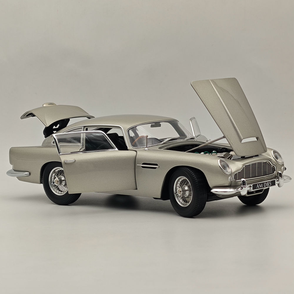 1/18 Aston Martin DB5 Silver Diecast Car Model Collection | eBay
