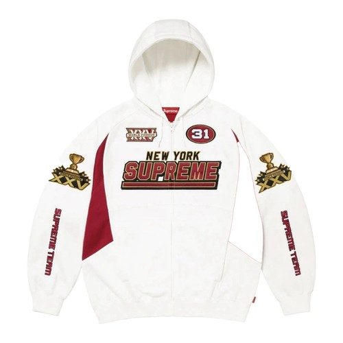 Supreme Bleached Hooded Sweatshirt Pullover Men's Medium (Black