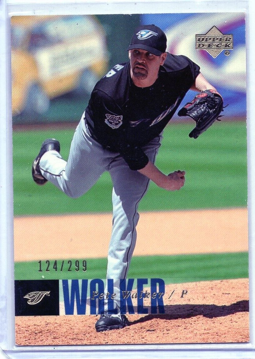 2006 Upper Deck Gold /299 #854 Pete Walker Blue Jays SP | eBay