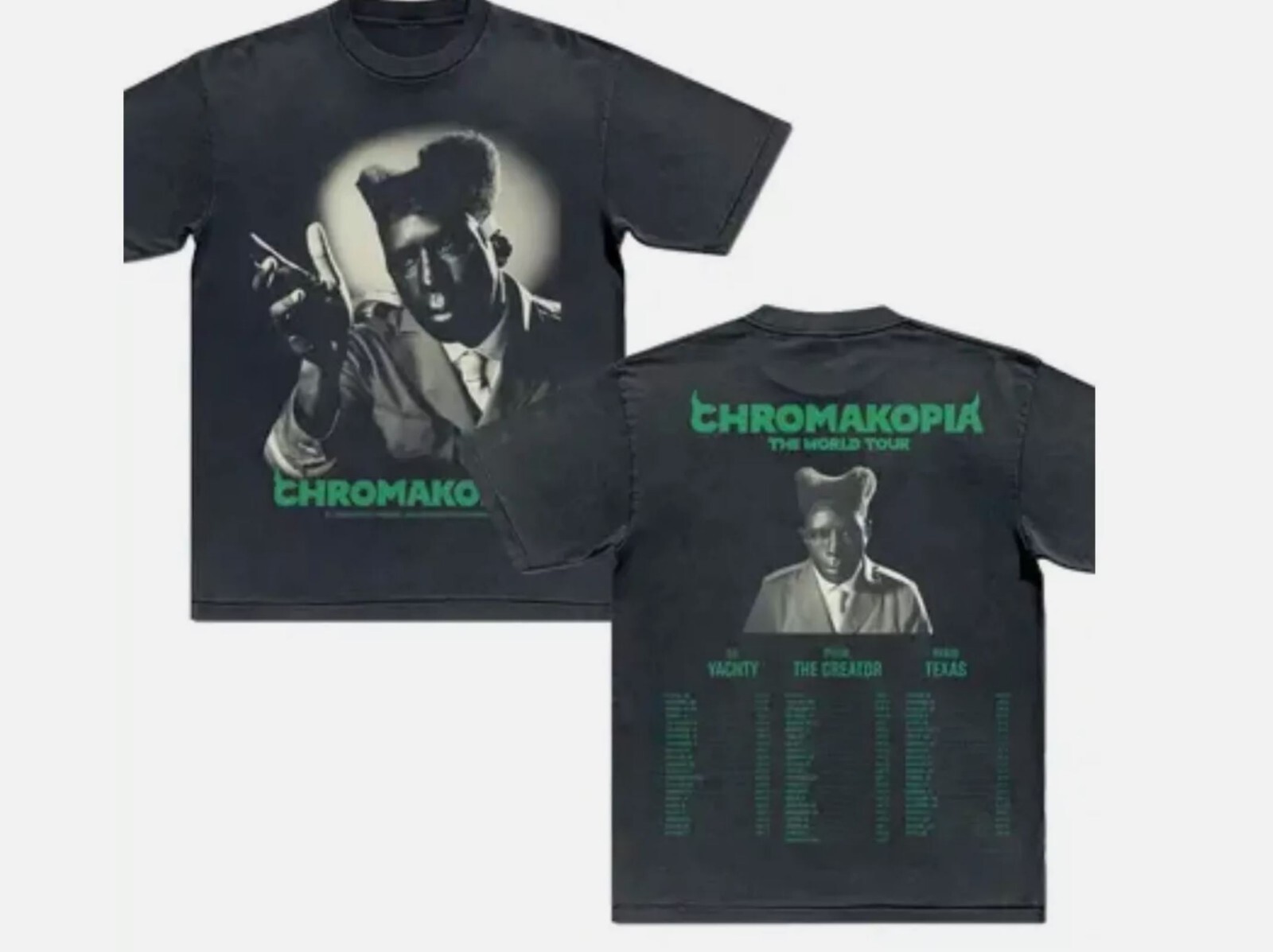 Tyler, The Creator Announces CHROMAKOPIA World Tour shirt | eBay