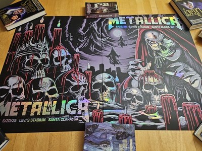 Tool Poster Cleveland, OH Poster Print Art Signed by Alex Grey