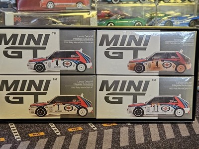 Mini GT 1:64 Lancia Delta HF Integrale EVO 1992 Rally Martini