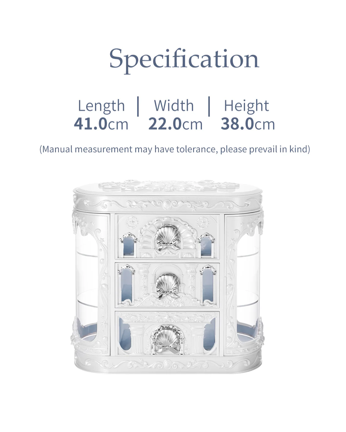 Flower Knows Shell's Jewel Series All-In Empty Box Vanity Box NEW