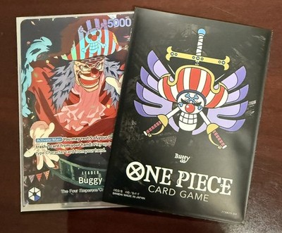 Buggy Flag 70 Sleeves Japanese One Piece Card Game Bandai Carddass