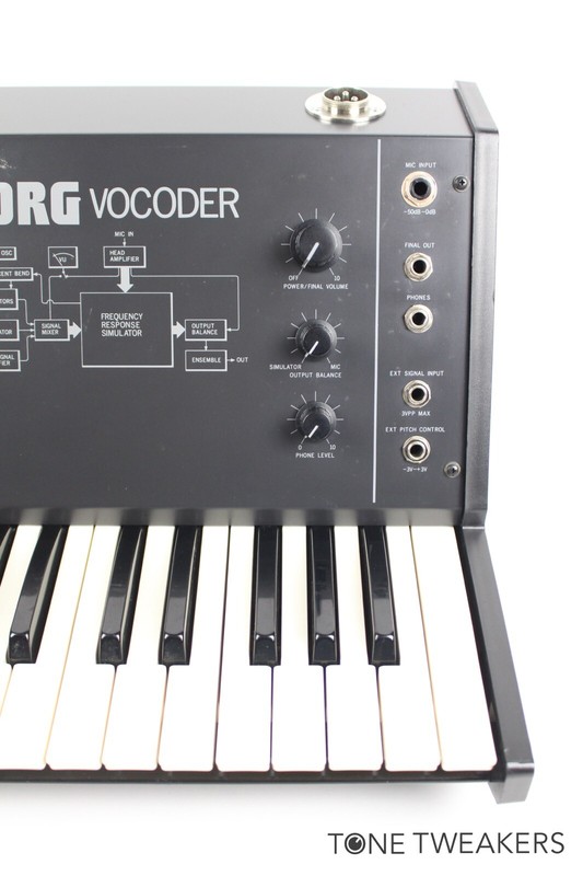 Korg VC10 Vocoder Keyboard Analog Synthesizer Pro Restored VINTAGE