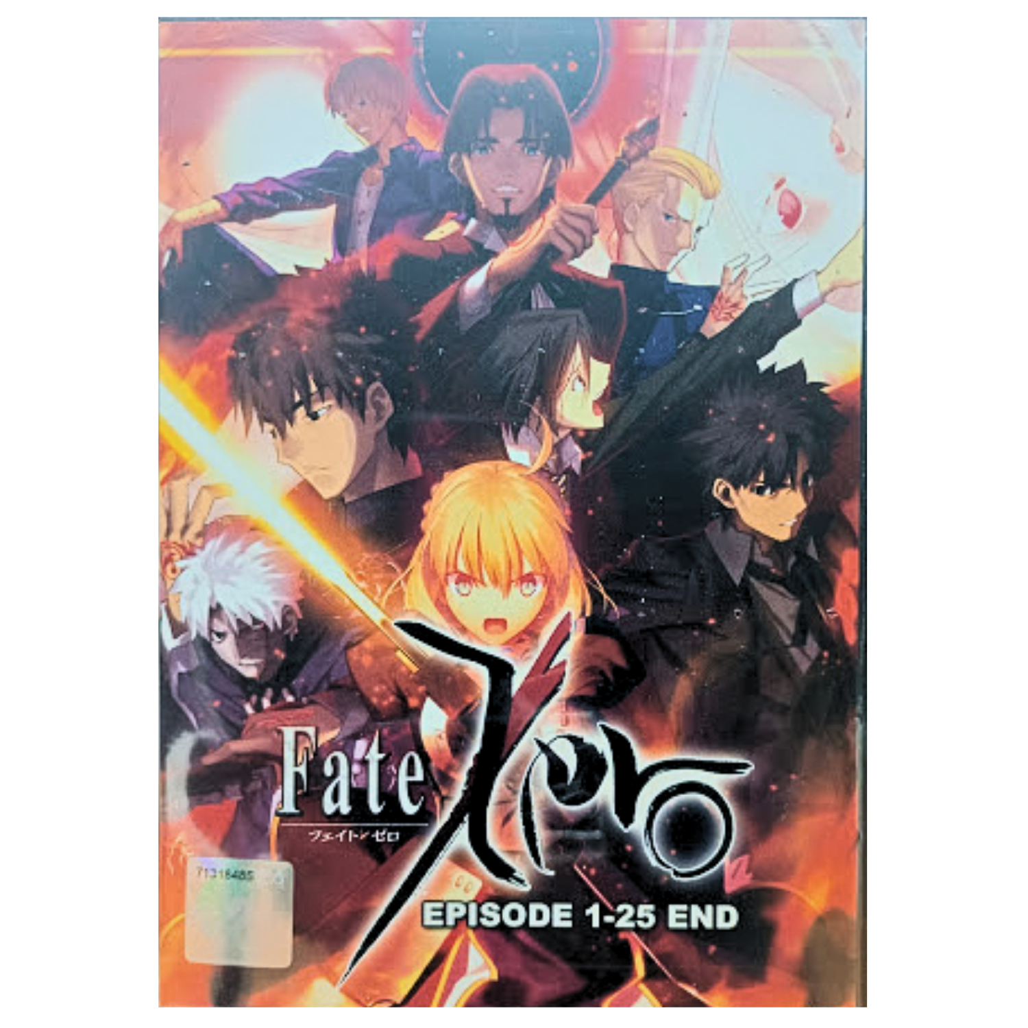 Anime DVD Fate Zero Complete - Season 1-2 (Episode 1-25 End) [Jap