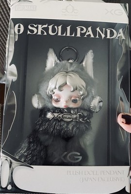 SKULLPANDA x XG Plush Doll Pendant Japan Exclusive SKULLPANDA POP