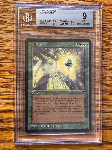 Eureka Legends MTG (9) Grade 9.5/9/8.5/9.5 Pair of 