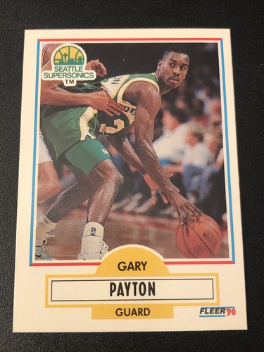 1990-91 Fleer Gary Payton Rookie #U-92 | eBay