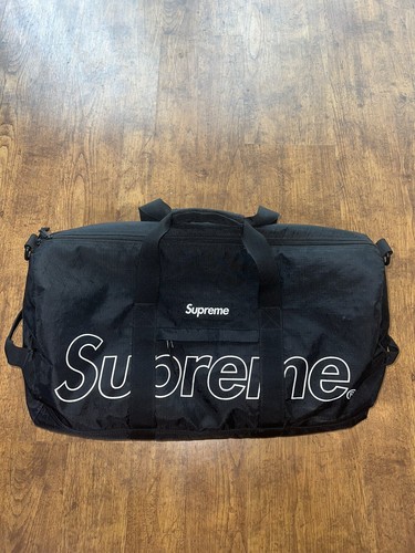 Supreme Duffel Bag “black” | eBay