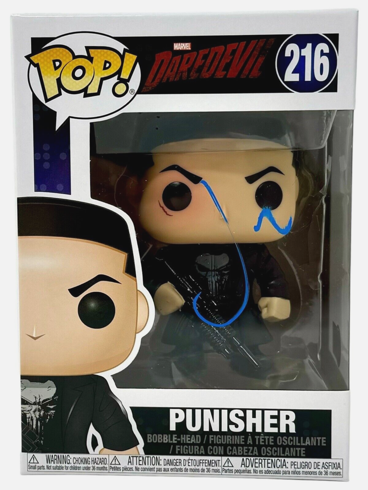 Jon Bernthal Signed Funko Pop Punisher Marvel Daredevil 216