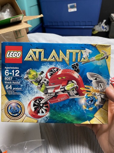 8057 WRECK RAIDER lego legos set NEW Atlantis scuba shark man