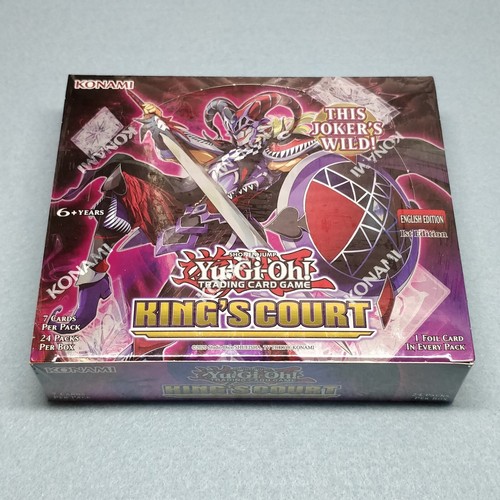 1x Yugioh King's Court 1st Edition Booster Box KICO New Sealed | eBay