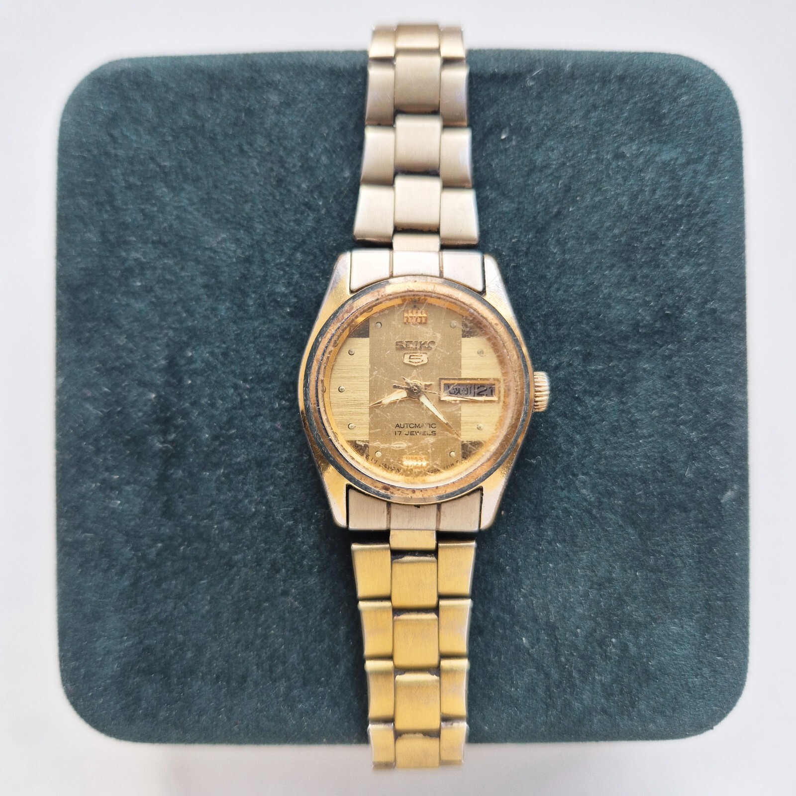 SEIKO 4206-0331 Automatic Watch japan 17 jewels gold | eBay