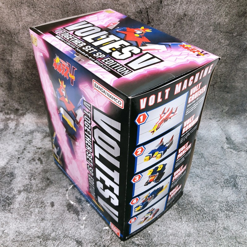 SMP Voltes V V Together Set SP Edition Shokugan Model Kit Premium