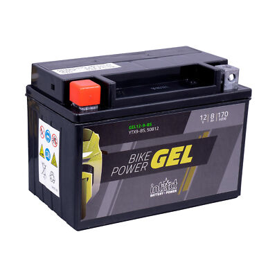 intAct Sealed Gel Battery Suitable For Kawasaki Z750S 2007