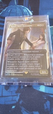 MTG Final Fantasy Standard Showdown Promo Squall, SeeD Mercenary