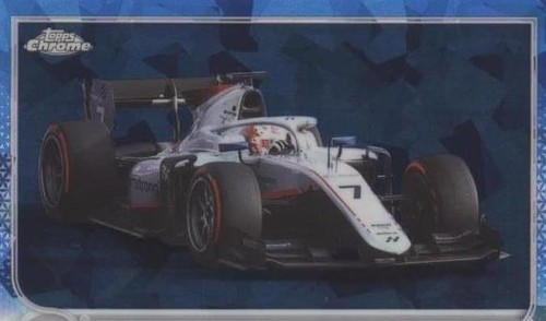 2020 Topps Chrome SAPPHIRE Formula 1 MARCUS ARMSTRONG AQUA