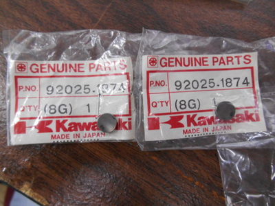 NOS Kawasaki OEM Shim 2.20T 89-90 ZX750 90-00 ZX1100 90-99 ZX1000