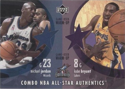 1998 UD MJ Living Legends Michael Jordan Kobe Bryant Files #147