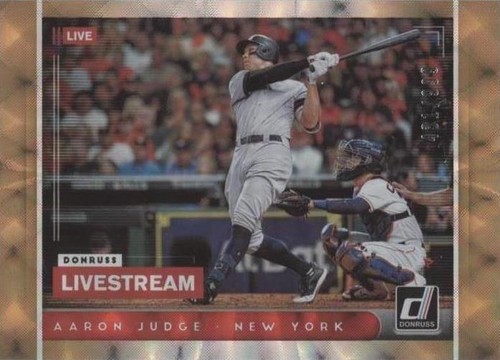 2018 PANINI DONRUSS WHAMMY! #W4 AARON JUDGE PSA 9 MINT YANKEES SP