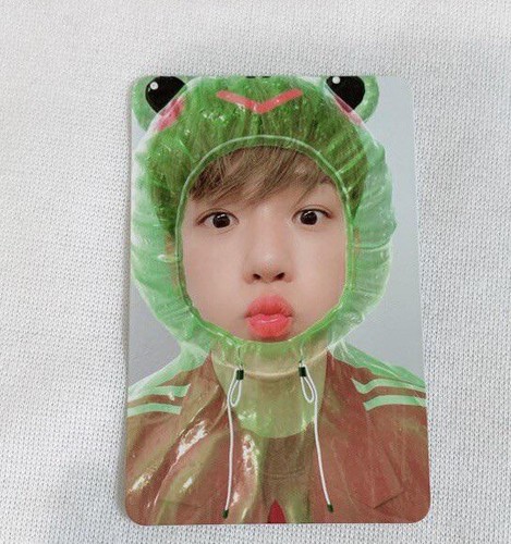SuperM BAEKHYUN Official Photo card Frog Filter SUPER ONE Album