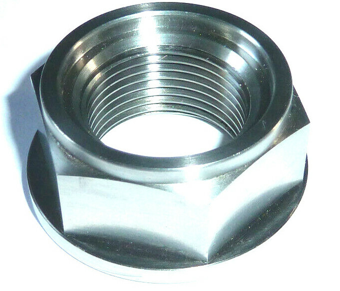 Yamaha MT-10 2016-2024 REAR AXLE SPINDLE FLANGED NUT TITANIUM RACE