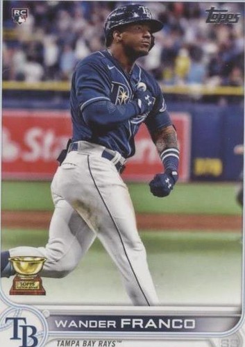 2022 Topps Series 1 WANDER FRANCO Base Card ~ All-Star Rookie Cup